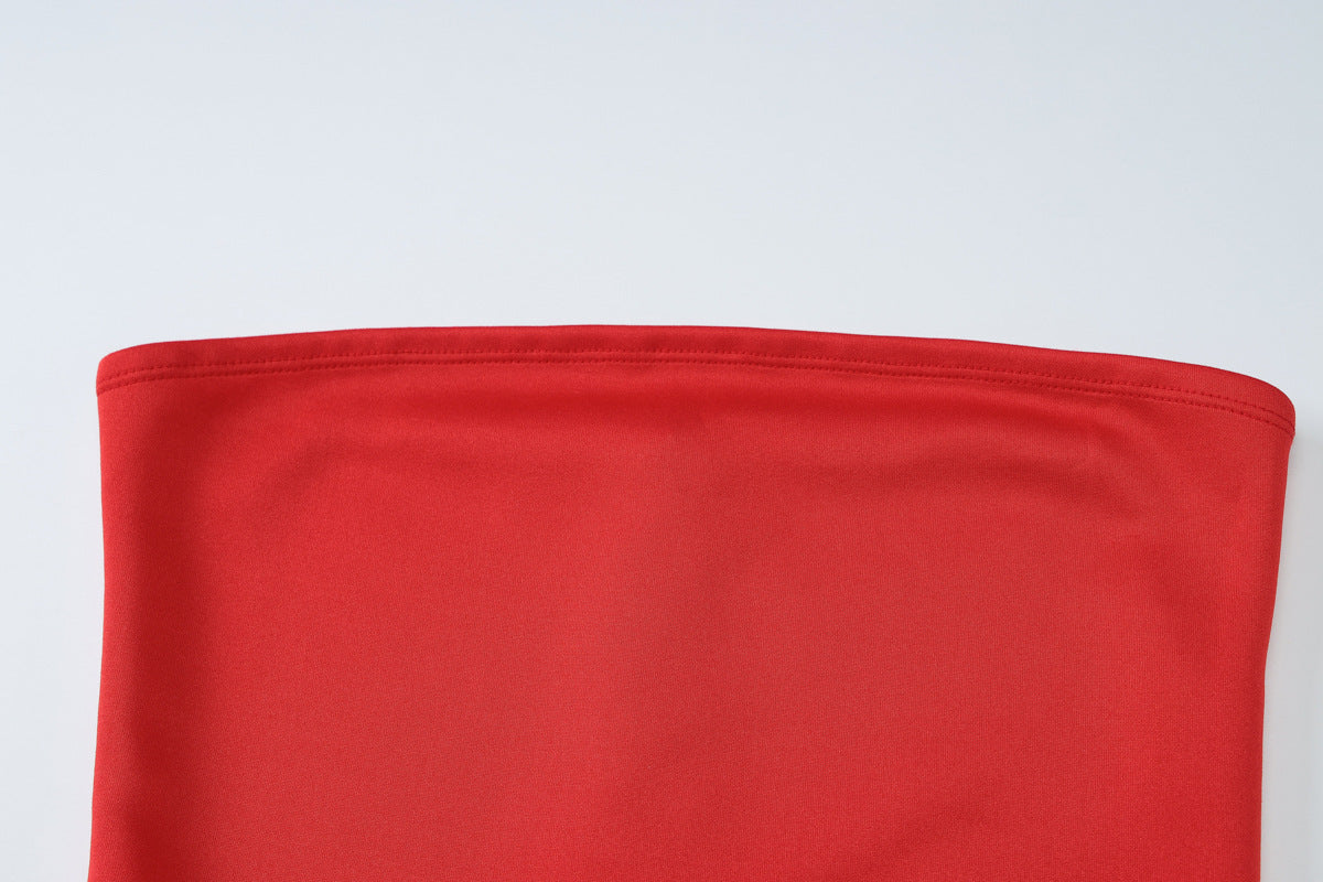 Vestito a tubino con cerniera posteriore