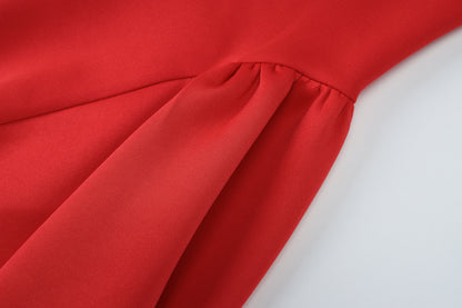 Back Zipper Tube Dress
