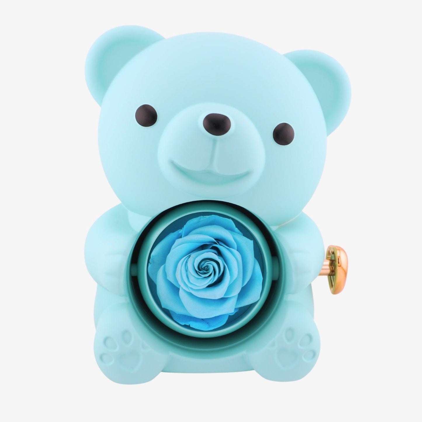 Timeless Elegance — Rotating Eternal Flower Box & Necklace