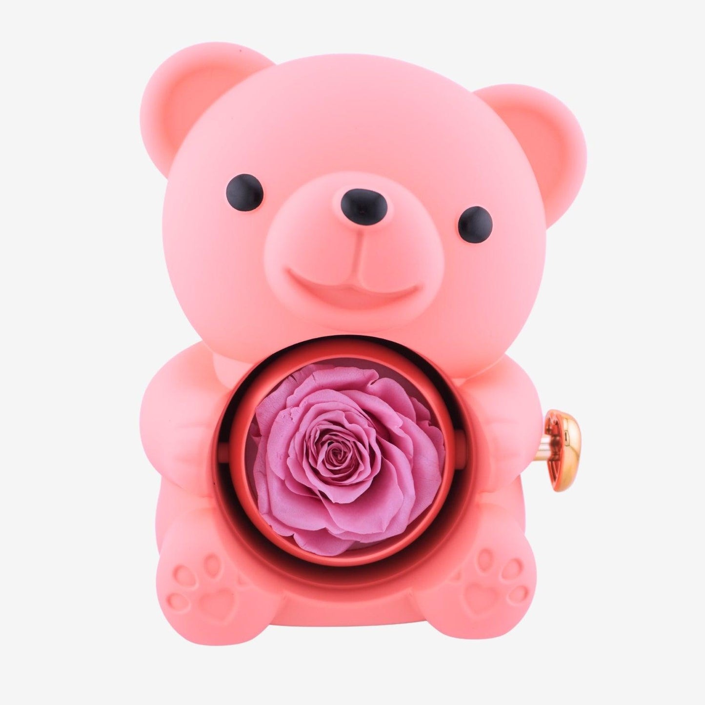 Timeless Elegance — Rotating Eternal Flower Box & Necklace