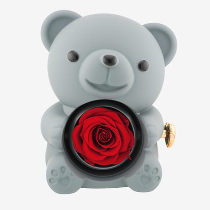 Timeless Elegance — Rotating Eternal Flower Box & Necklace