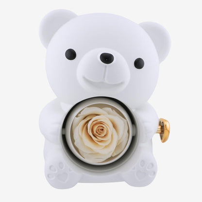 Timeless Elegance — Rotating Eternal Flower Box & Necklace
