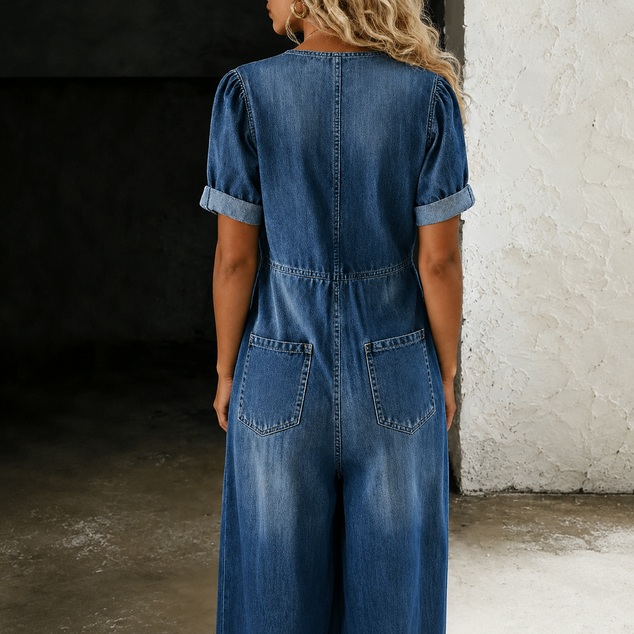 Tuta con Scollo a V Denim Days