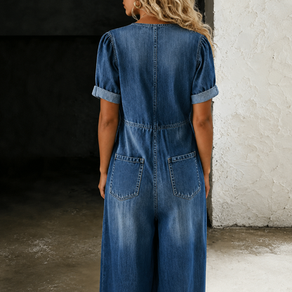 Tuta con Scollo a V Denim Days
