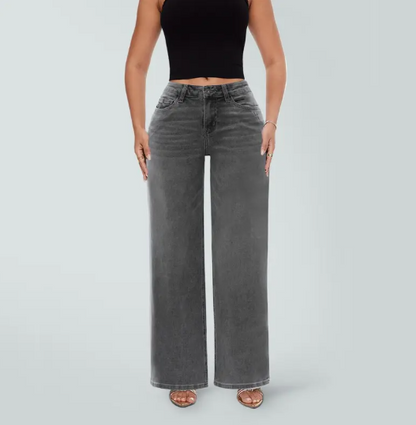 Laflamine Relaxed Wide Leg Denim