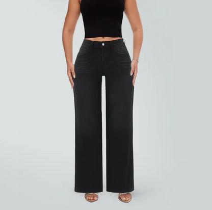 Laflamine Relaxed Wide Leg Denim