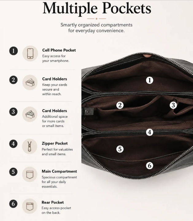 Roberta™ Structured Crossbody Bag