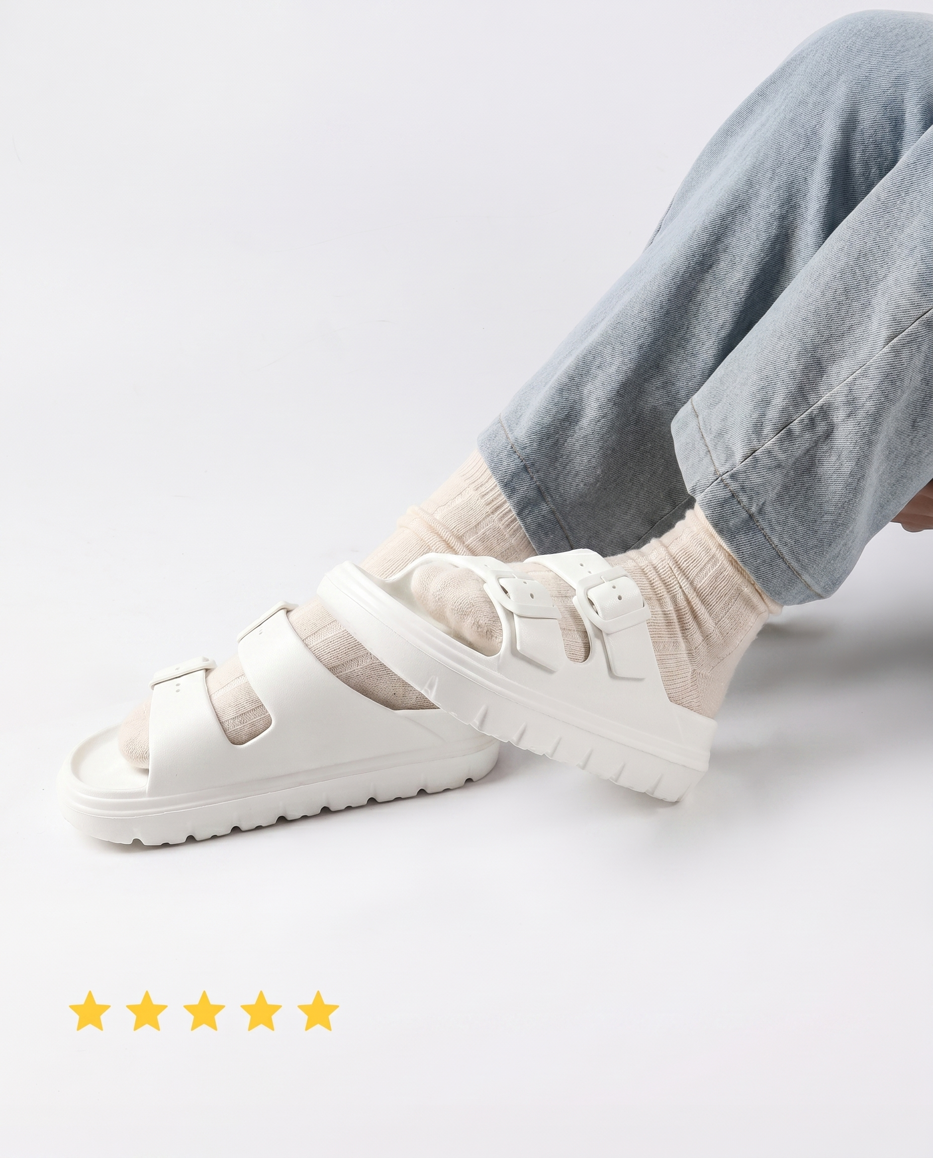 Sandali Slides a Doppio Cinturino Comfy Cloud