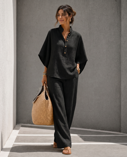 Completo Coordinato in Lino Capri