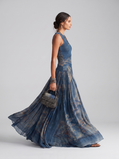 Artistic Print Dress