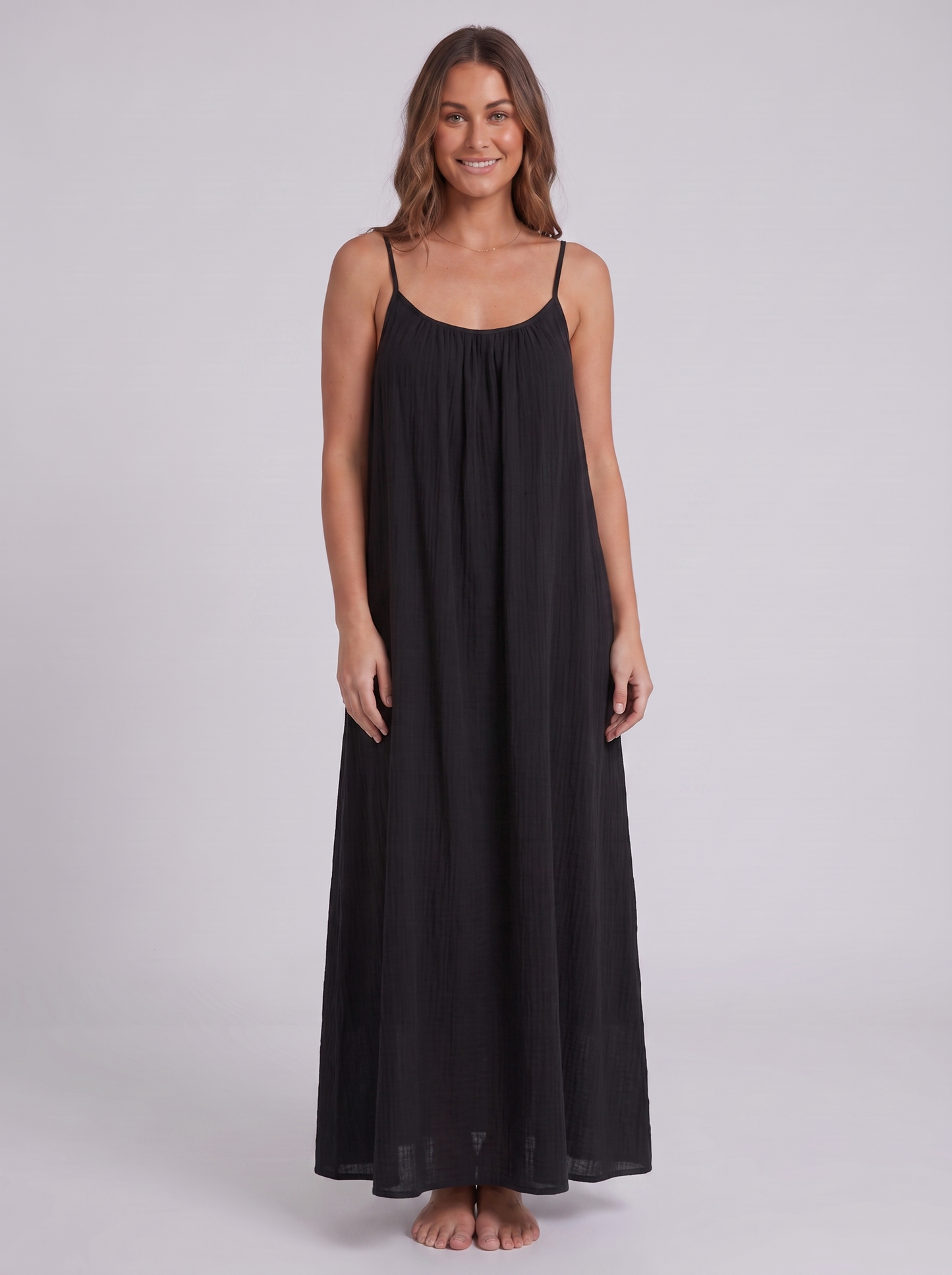 LaFlamine Seraphine Backless Maxi Dress