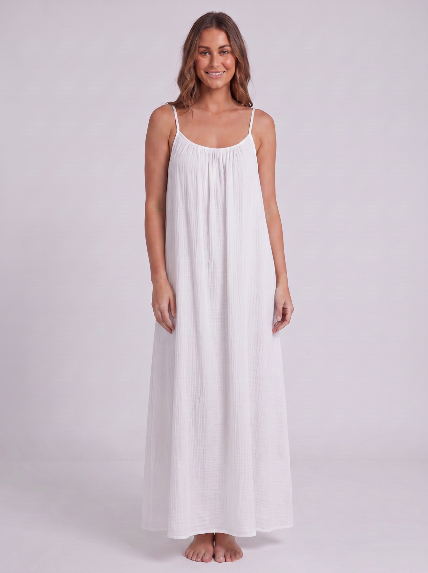 LaFlamine Seraphine Backless Maxi Dress
