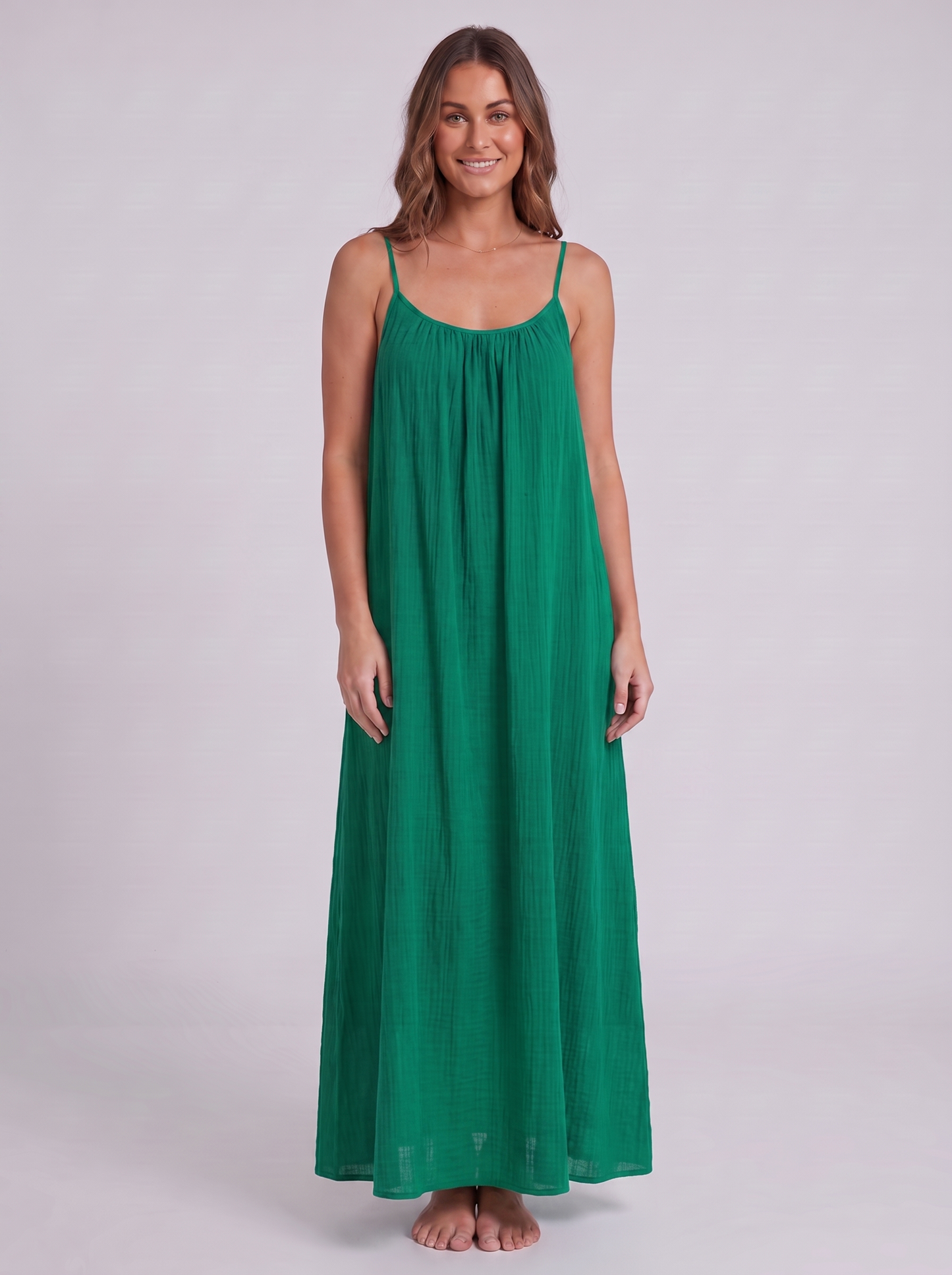 LaFlamine Seraphine Backless Maxi Dress