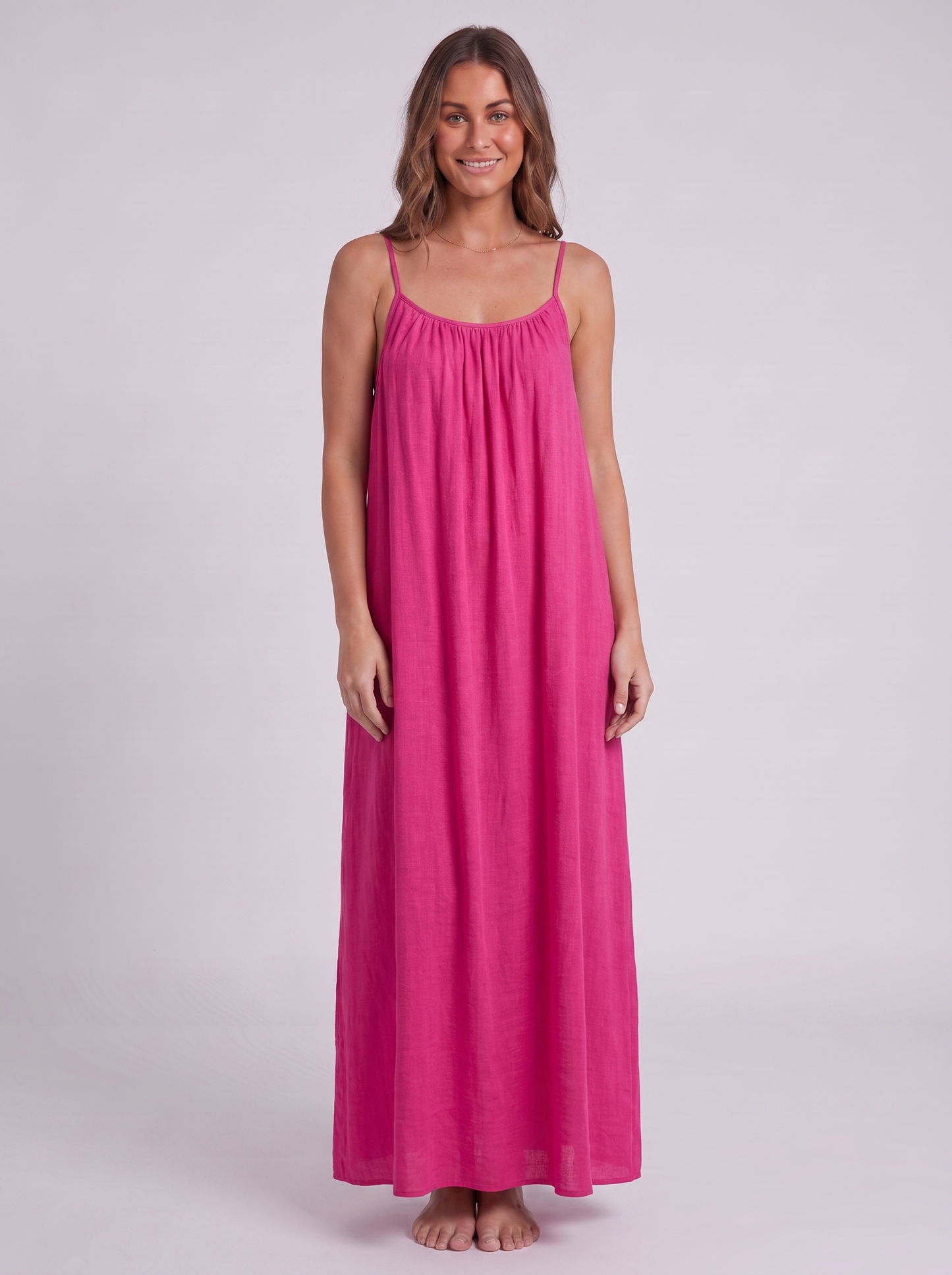 LaFlamine Seraphine Backless Maxi Dress