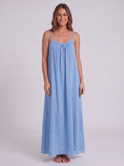 LaFlamine Seraphine Backless Maxi Dress