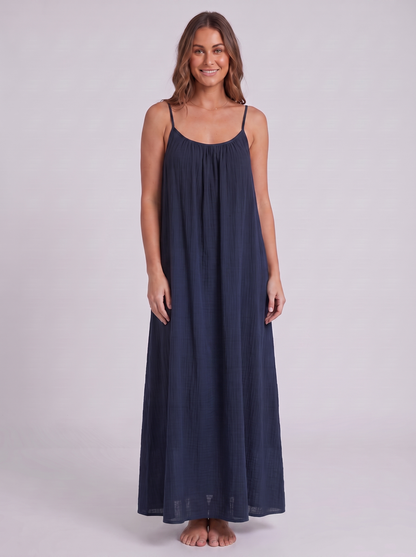 LaFlamine Seraphine Backless Maxi Dress