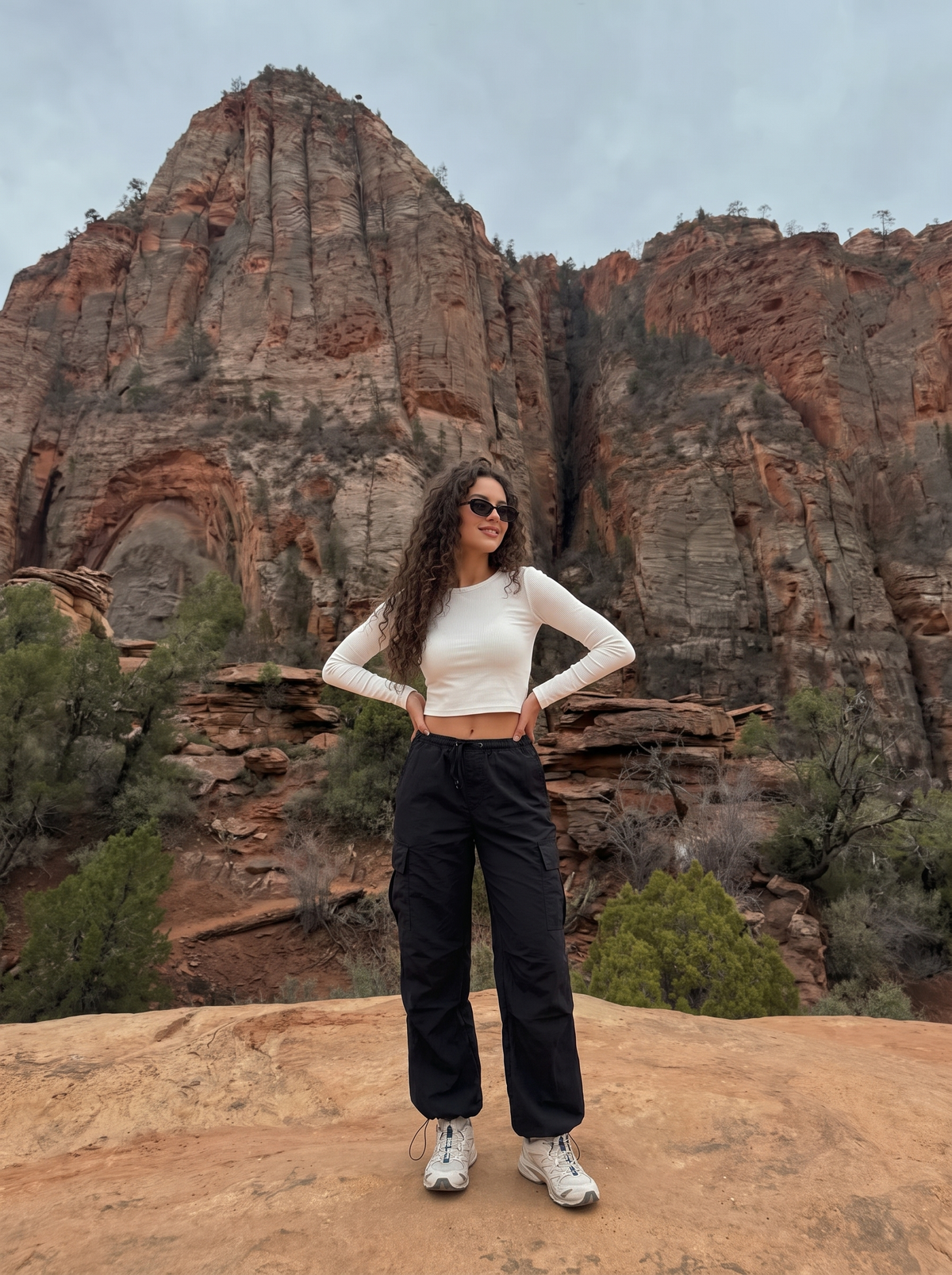 Laflamine Baggy Cargo Pants
