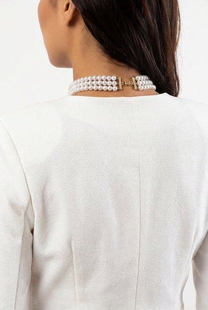 Lena Pearl Layer Necklace